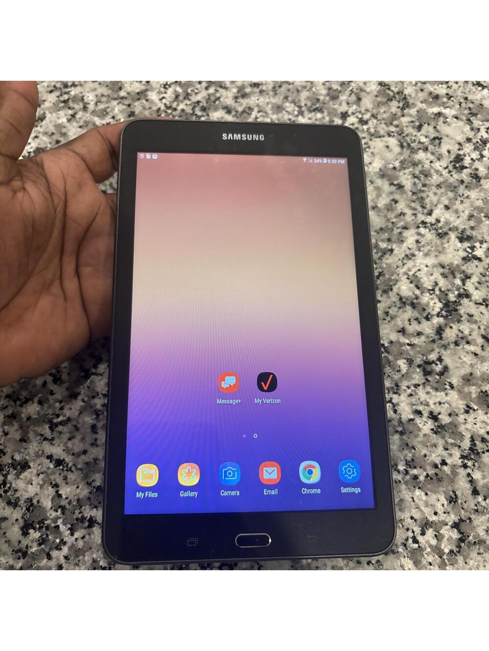 Samsung Galaxy Tab E SM-T378V 32GB Wi-Fi Black Verizon